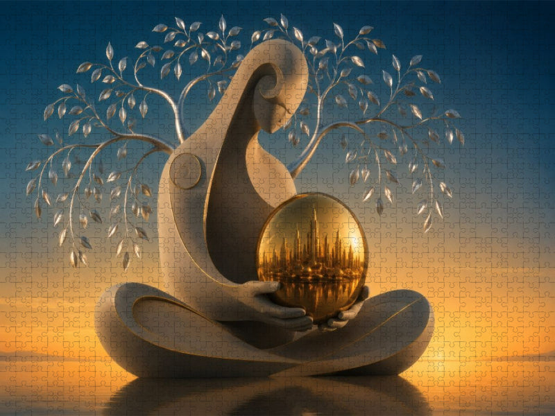Tanz der Elemente - CALVENDO Foto-Puzzle'