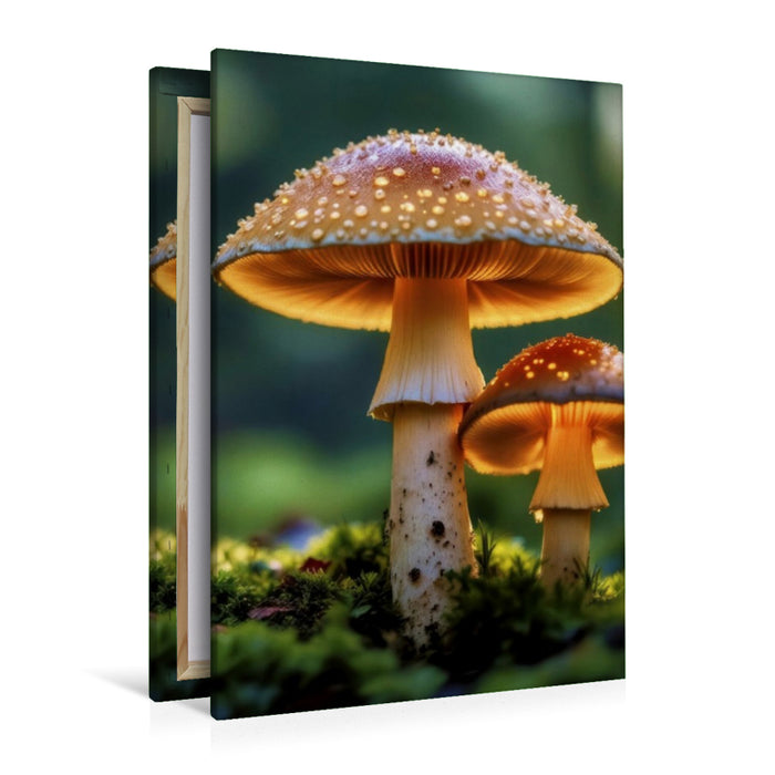 Premium Textil-Leinwand Bunte Vielfalt der Natur
