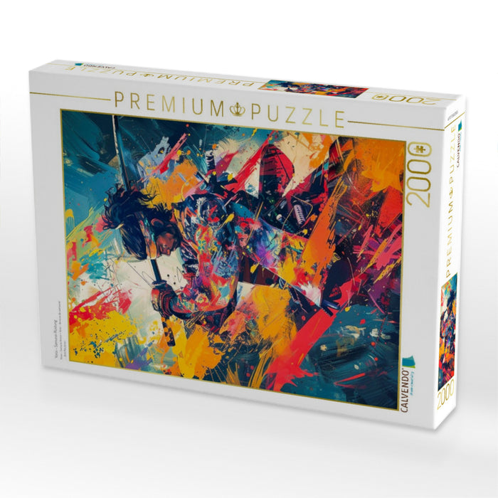 Yoroi – Samurai-Rüstung - CALVENDO Foto-Puzzle'
