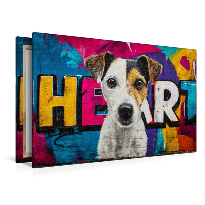 Premium Textil-Leinwand Nala