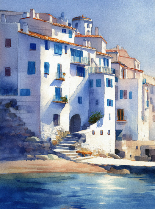 Cadaqués, Spanien - CALVENDO Foto-Puzzle'
