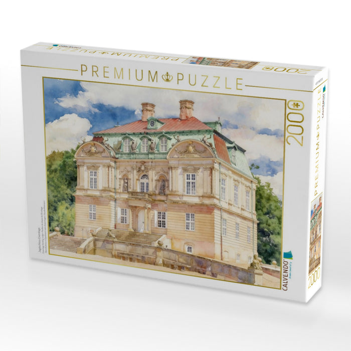 Jagdschloss Eremitage - CALVENDO Foto-Puzzle'