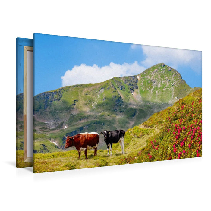 Premium Textil-Leinwand Der Rescheskogel