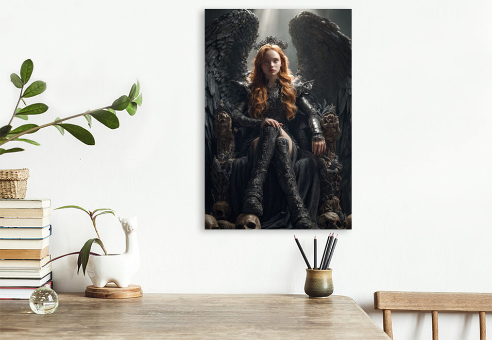 Premium Textil-Leinwand Velmoria