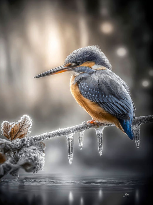 Eisvogel - CALVENDO Foto-Puzzle'