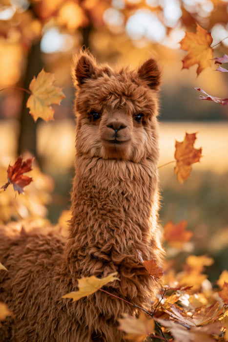 Premium Textil-Leinwand Herbst, alles so schön bunt hier!