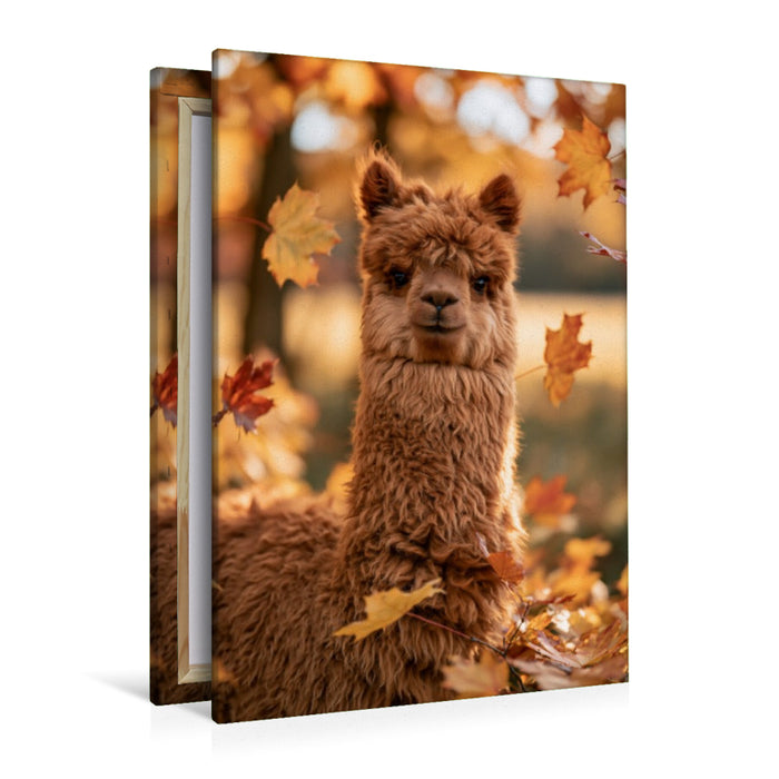Premium Textil-Leinwand Herbst, alles so schön bunt hier!
