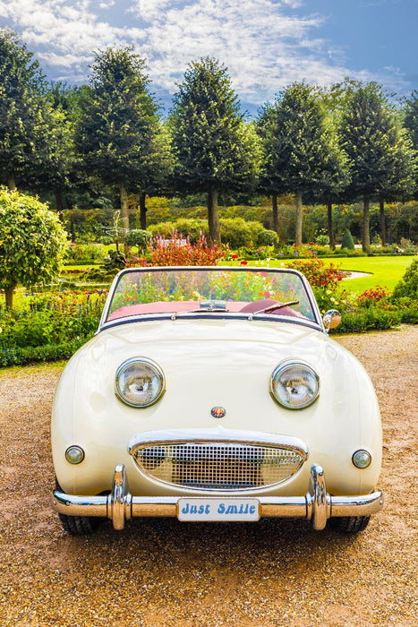 Premium Textil-Leinwand Austin Healey Sprite MK1 (GB, 1961)