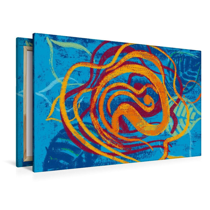 Premium Textil-Leinwand Eine ART Rosen N°10