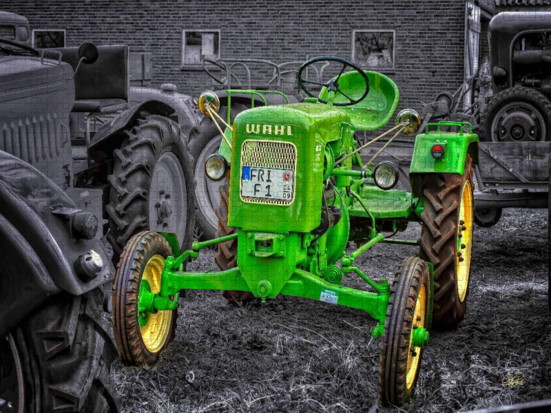 Oldtimer Traktor Wahl - CALVENDO Foto-Puzzle'