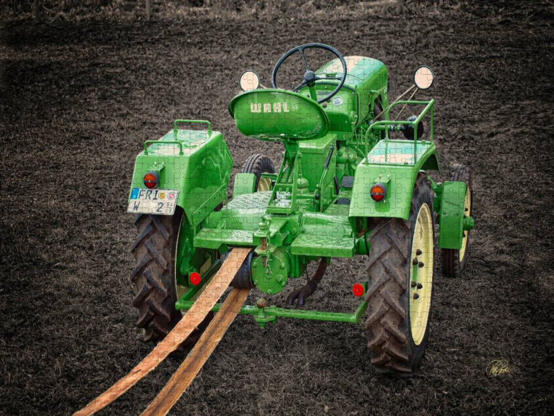 Oldtimer Traktor Wahl - CALVENDO Foto-Puzzle'