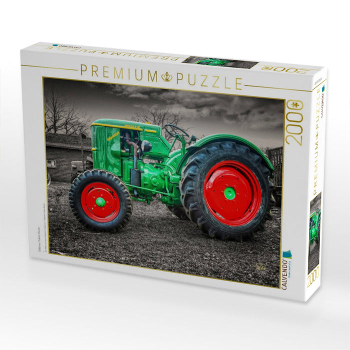 Oldtimer Traktor Deutz - CALVENDO Foto-Puzzle'