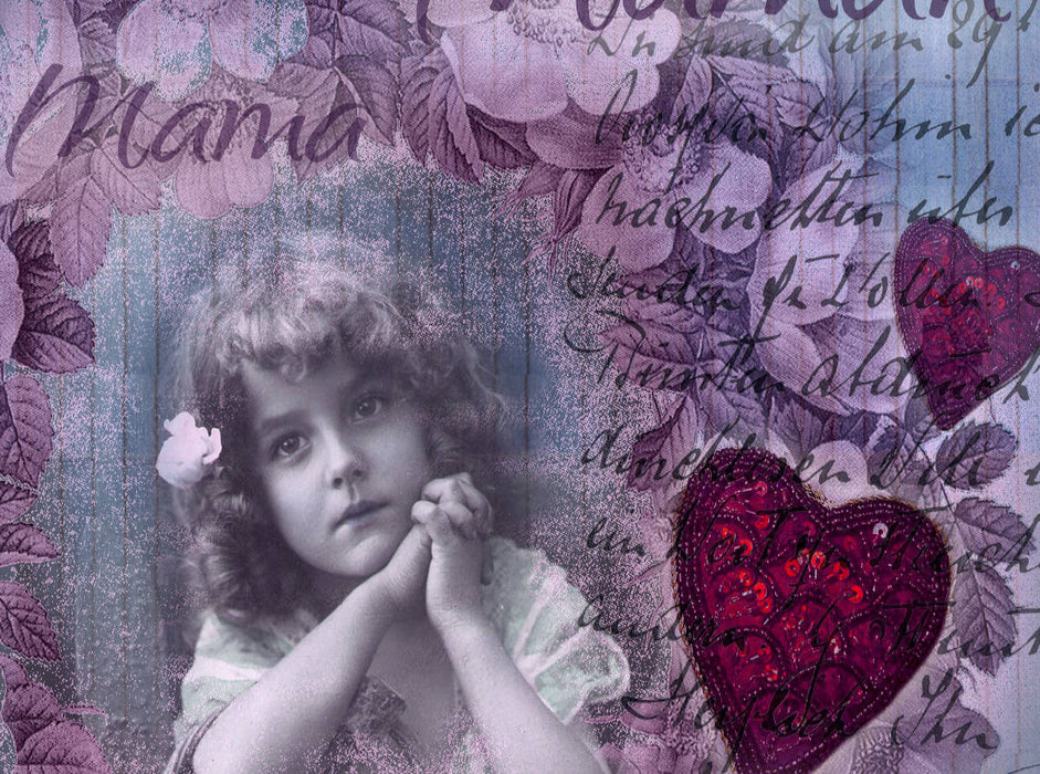 L'amour d'une mère - Puzzle photo CALVENDO