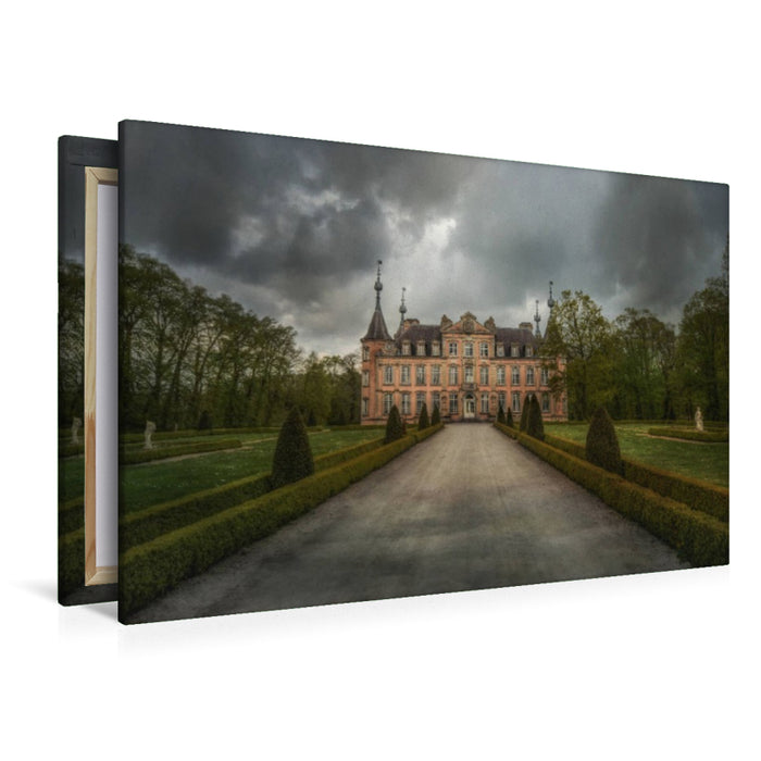 Premium Textil-Leinwand Chateau P, Belgien