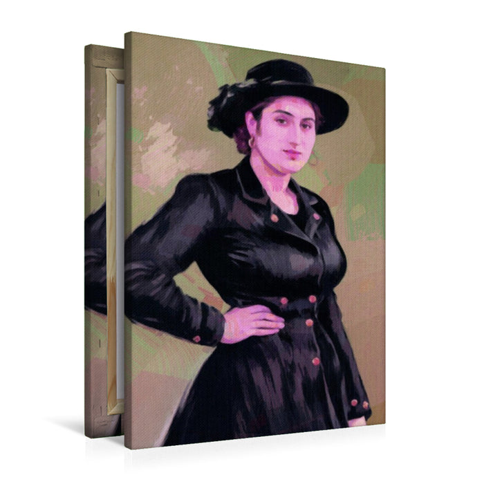Premium Textil-Leinwand Impressionismus (Edouard Manet)