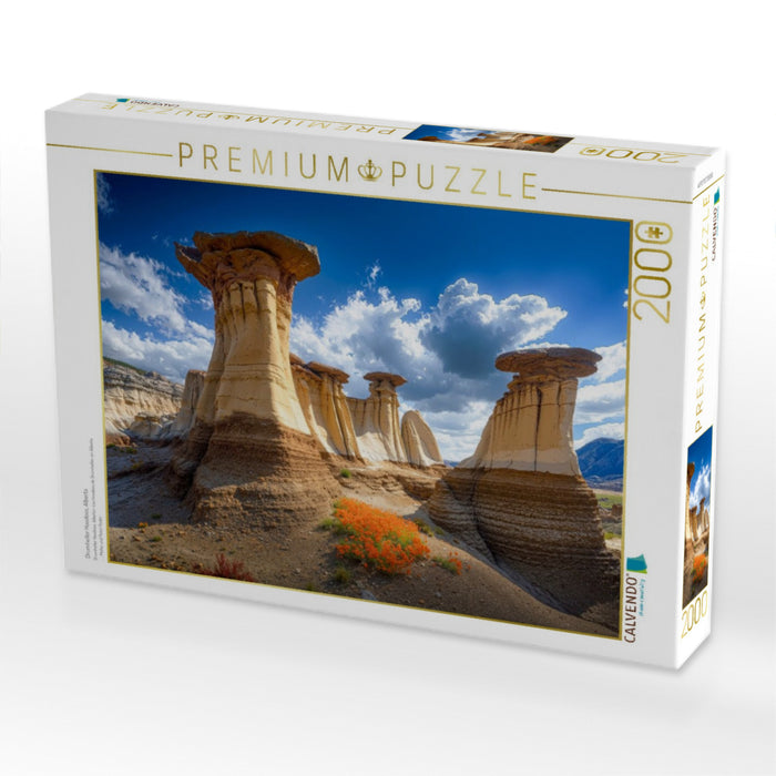 Drumheller Hoodoos, Alberta - CALVENDO Foto-Puzzle'