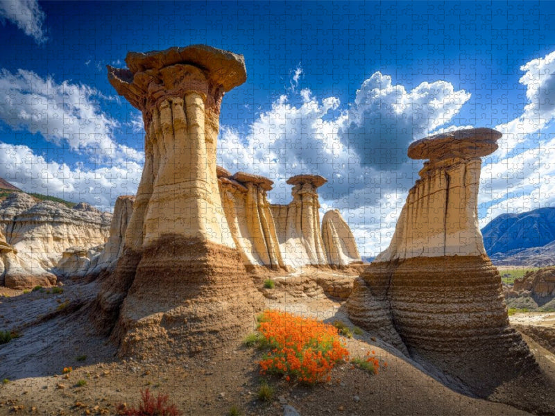 Drumheller Hoodoos, Alberta - CALVENDO Foto-Puzzle'