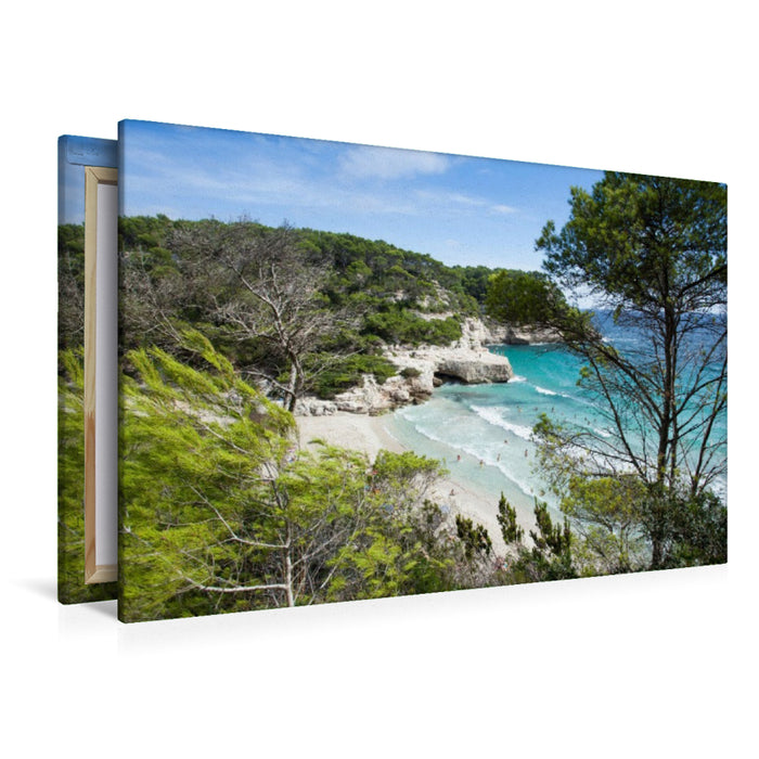Premium Textil-Leinwand Menorca, die hübsche Schwesterninsel Mallorcas