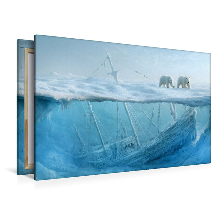Premium Textil-Leinwand Ein Motiv aus dem Kalender "Below"
