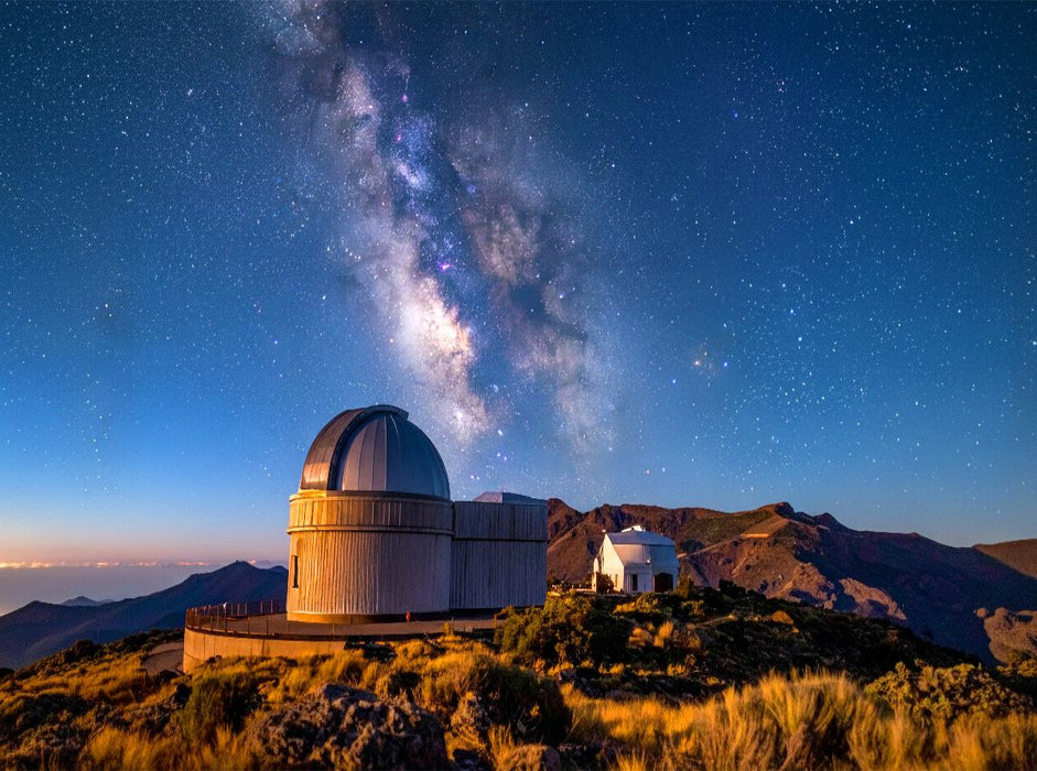 Observatorium mit Milchstraße - CALVENDO Foto-Puzzle'