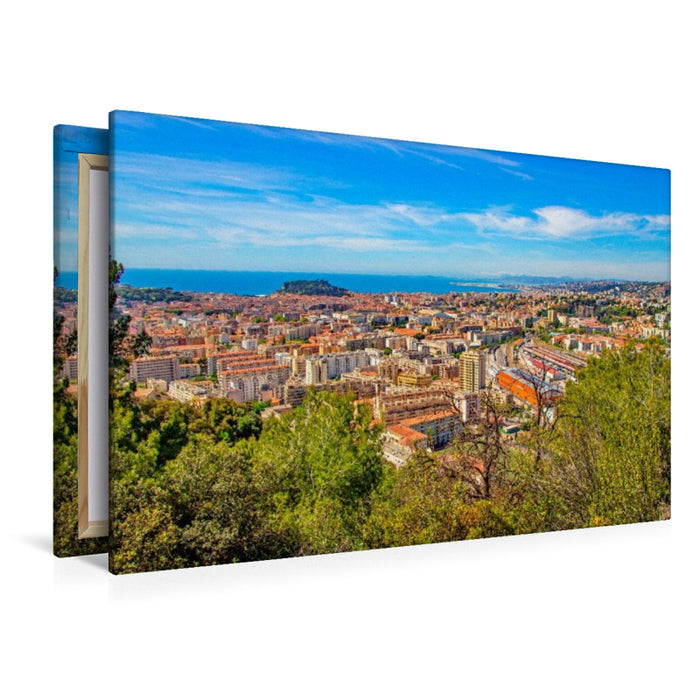 Premium Textil-Leinwand Nizza