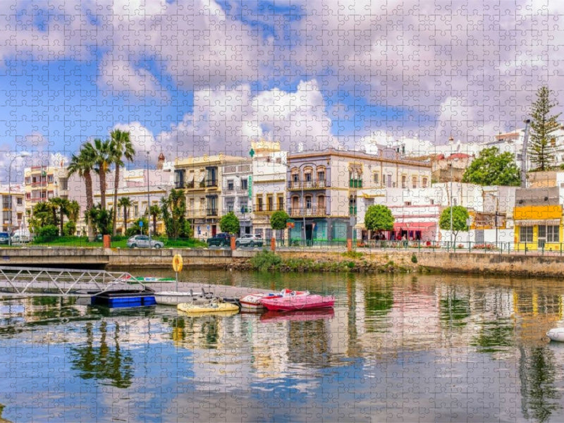 Farbenfrohes Huelva - CALVENDO Foto-Puzzle'