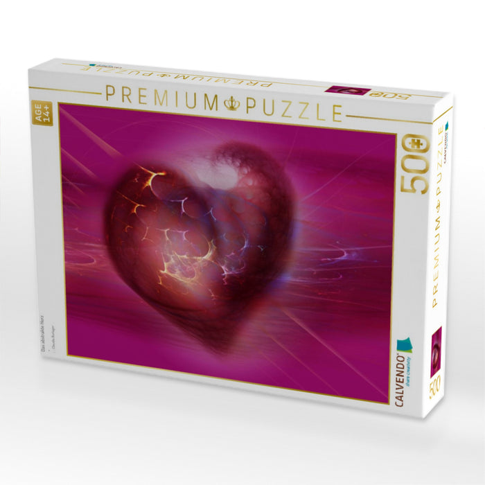 Das abstrakte Herz - CALVENDO Foto-Puzzle'