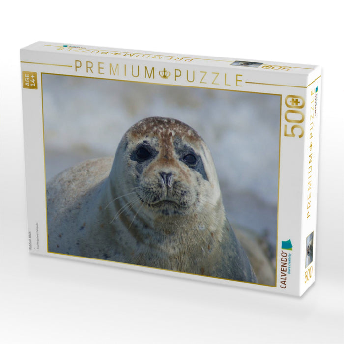 Robben Blick - CALVENDO Foto-Puzzle'