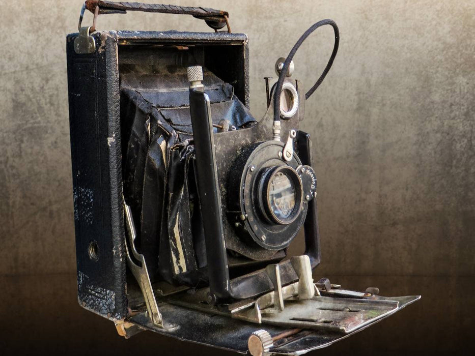Antike Klappkamera - CALVENDO Foto-Puzzle'