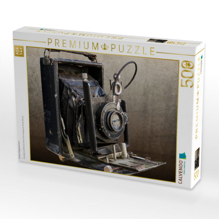 Antike Klappkamera - CALVENDO Foto-Puzzle'