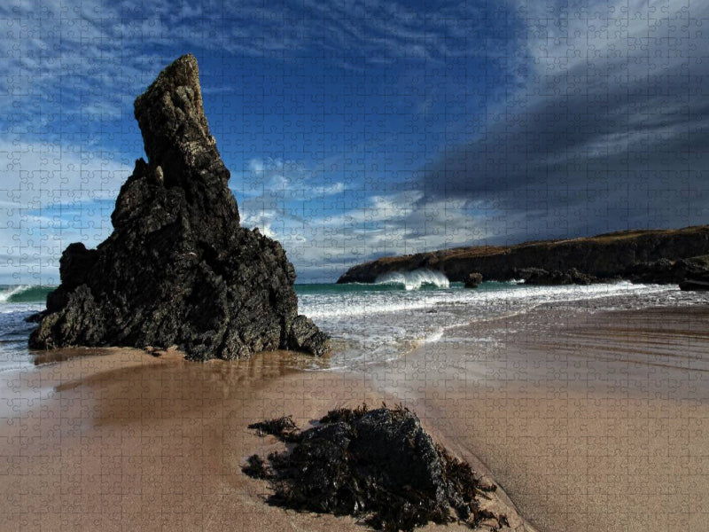 Sango Beach, Durness, Sutherland, Caithness - CALVENDO Foto-Puzzle'