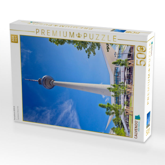 Fernsehturm BERLIN - CALVENDO Foto-Puzzle'