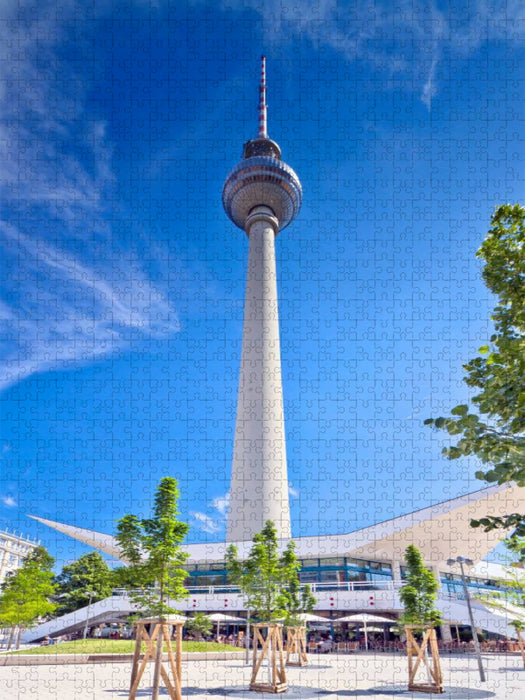 Fernsehturm BERLIN - CALVENDO Foto-Puzzle'