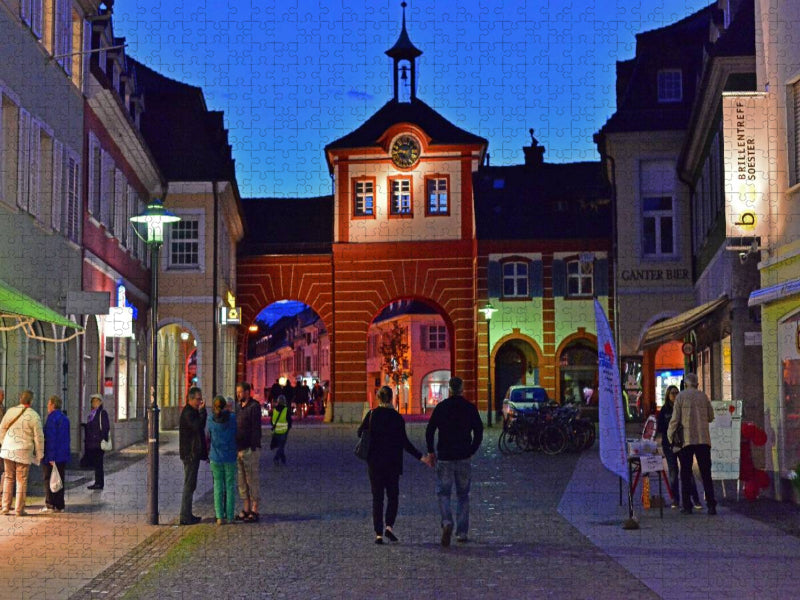 Durchs romantische Städle schlendern - CALVENDO Foto-Puzzle'