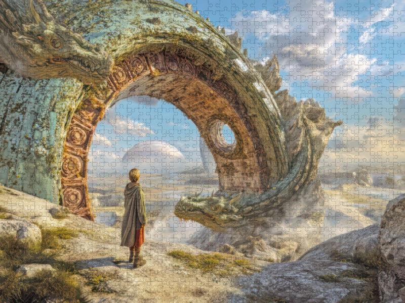 Steinerne Echos - CALVENDO Foto-Puzzle'