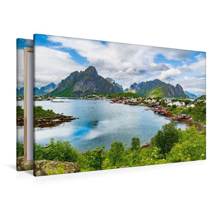 Premium Textil-Leinwand Reine