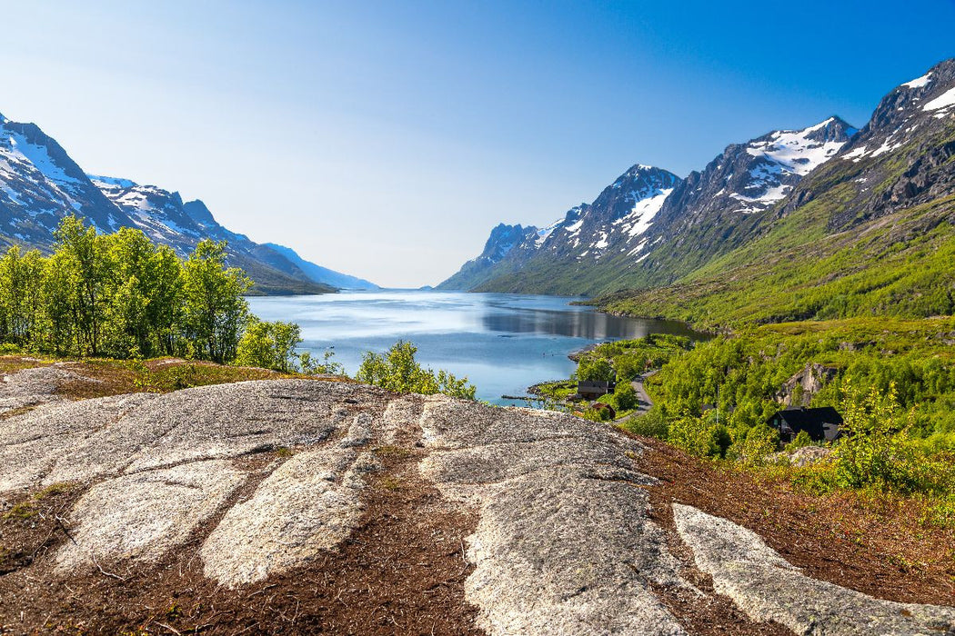 Premium Textil-Leinwand Tromso