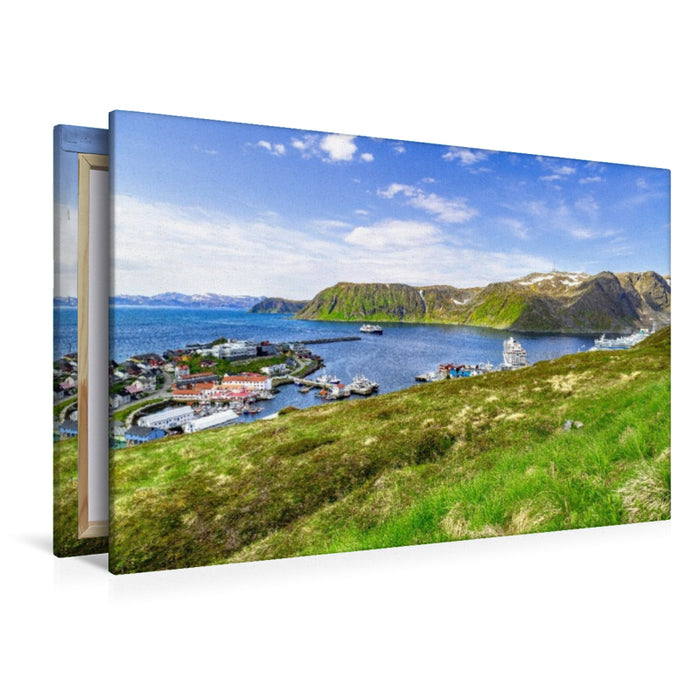 Premium Textil-Leinwand Honningsvag