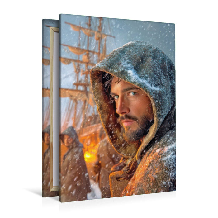Premium Textil-Leinwand Seefahrer und Piraten