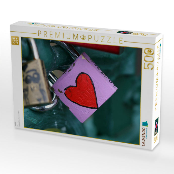 HERZ - CALVENDO Foto-Puzzle'