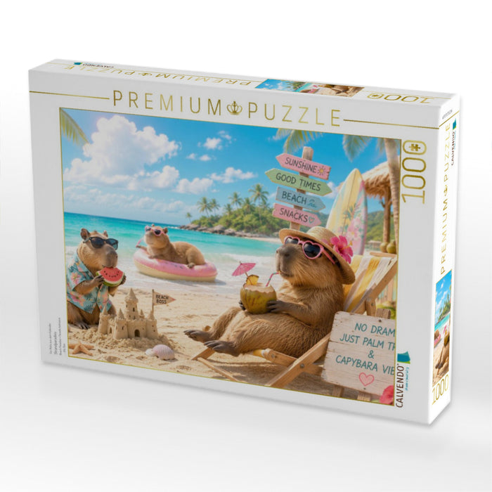 Strandparadies - CALVENDO Foto-Puzzle'