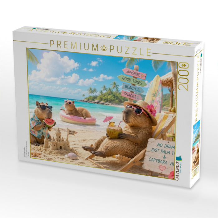 Strandparadies - CALVENDO Foto-Puzzle'