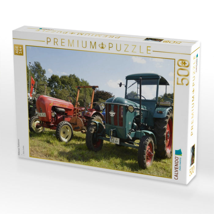 Oldtimer Traktoren - CALVENDO Foto-Puzzle'