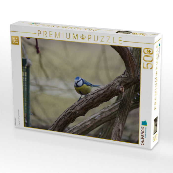 Blaumeise - CALVENDO Foto-Puzzle'