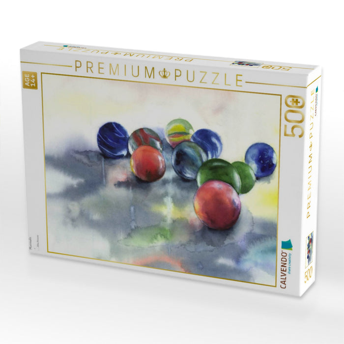 Murmeln - CALVENDO Foto-Puzzle'