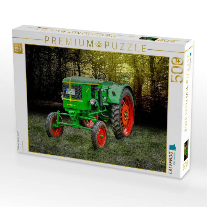 Oldtimer Traktor Deutz - CALVENDO Foto-Puzzle'