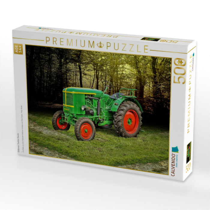 Oldtimer Traktor Deutz - CALVENDO Foto-Puzzle'