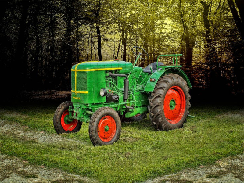 Oldtimer Traktor Deutz - CALVENDO Foto-Puzzle'