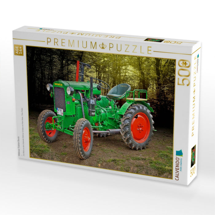Oldtimer Traktor Deutz - CALVENDO Foto-Puzzle'