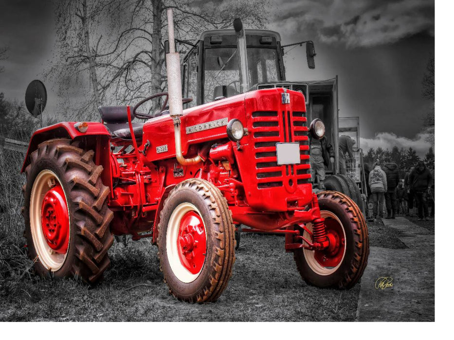 Oldtimer Traktor McCormick - CALVENDO Foto-Puzzle'